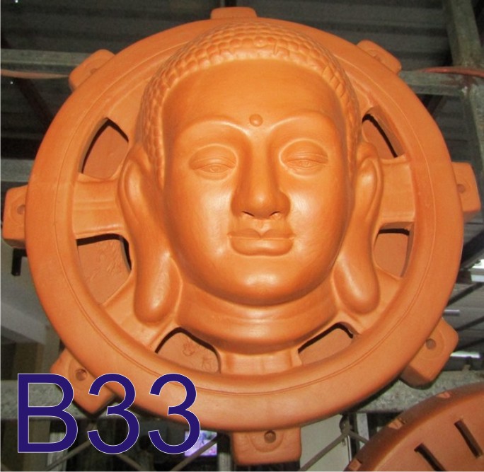Đèn tường B33-hình mặt Phật Thích Ca